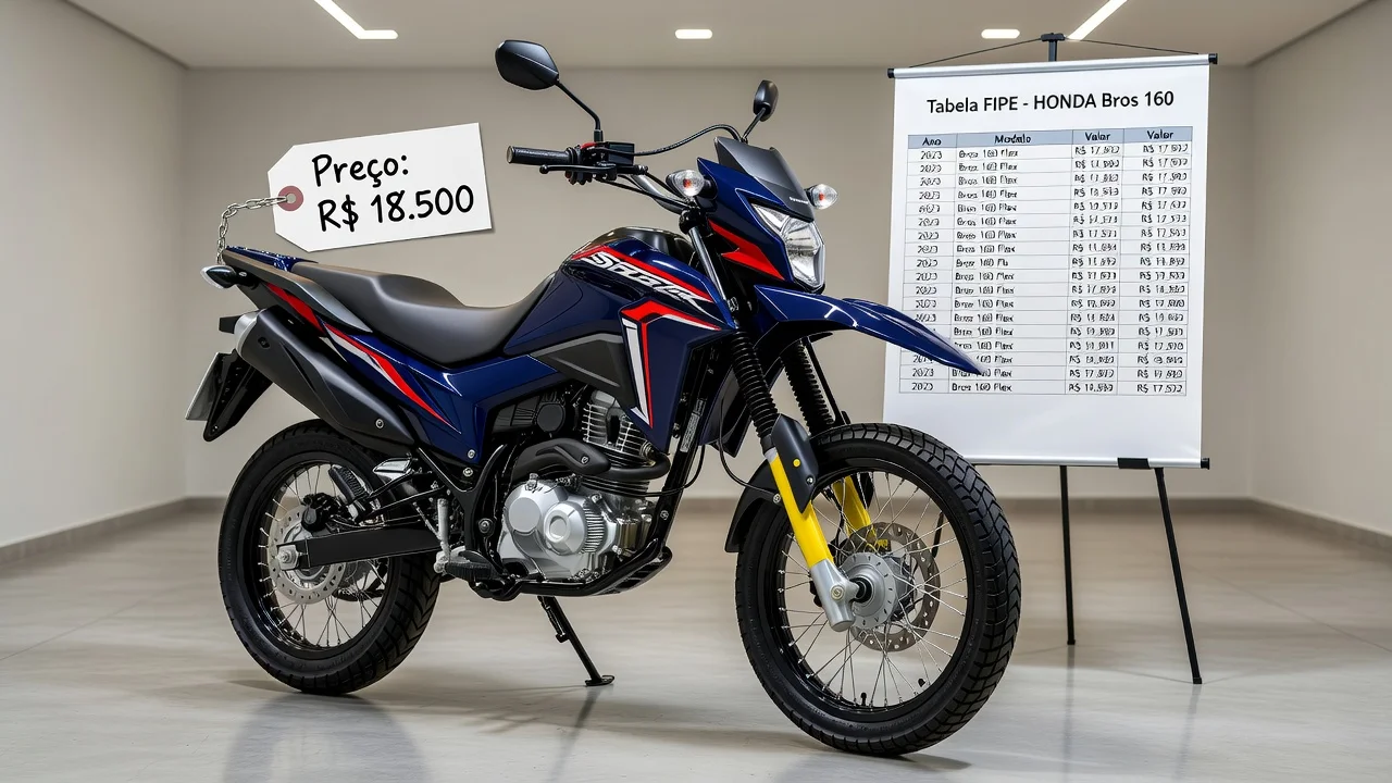 Tabela FIPE Bros 160 2018: Preço Atualizado e Quanto Vale