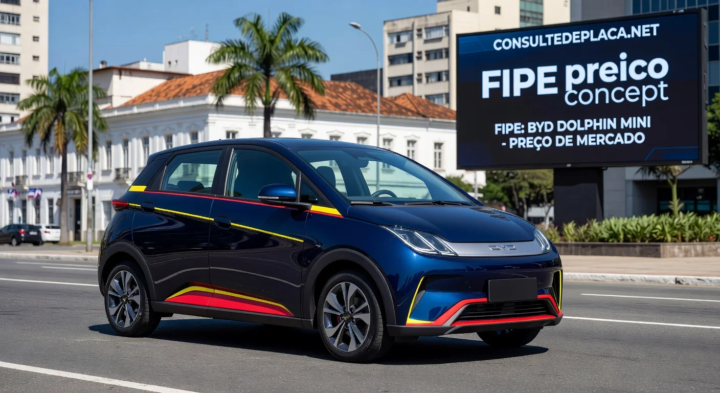Tabela FIPE Dolphin Mini (BYD): Preços 2026 por Ano e Versão