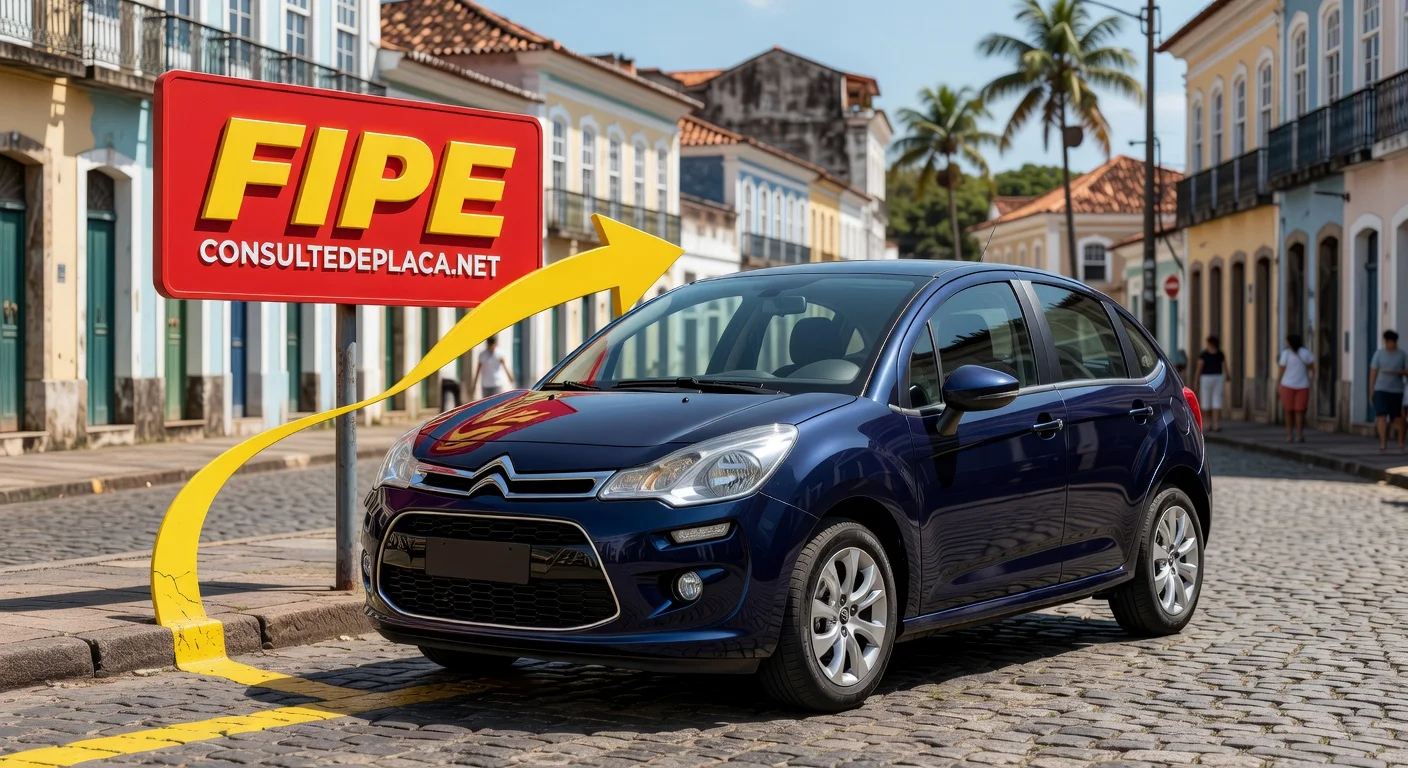 Tabela FIPE C3 (Citroën): Preços 2026 por Ano e Versão