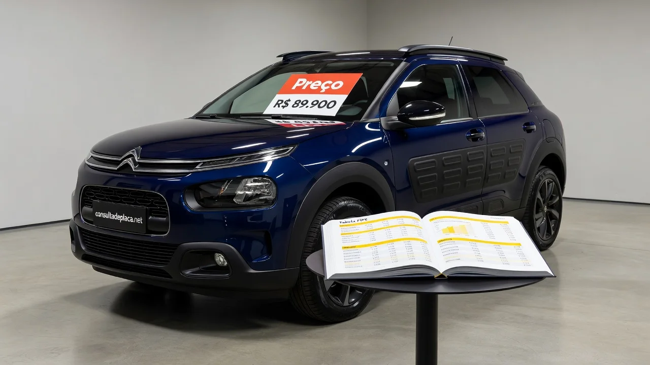 Tabela FIPE C4 Cactus 2026: Preços por Ano e Como Consultar pela Placa