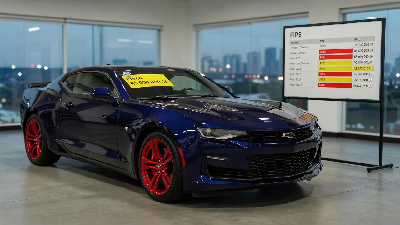 Tabela FIPE Camaro 2012: Preço Atualizado e Quanto Vale
