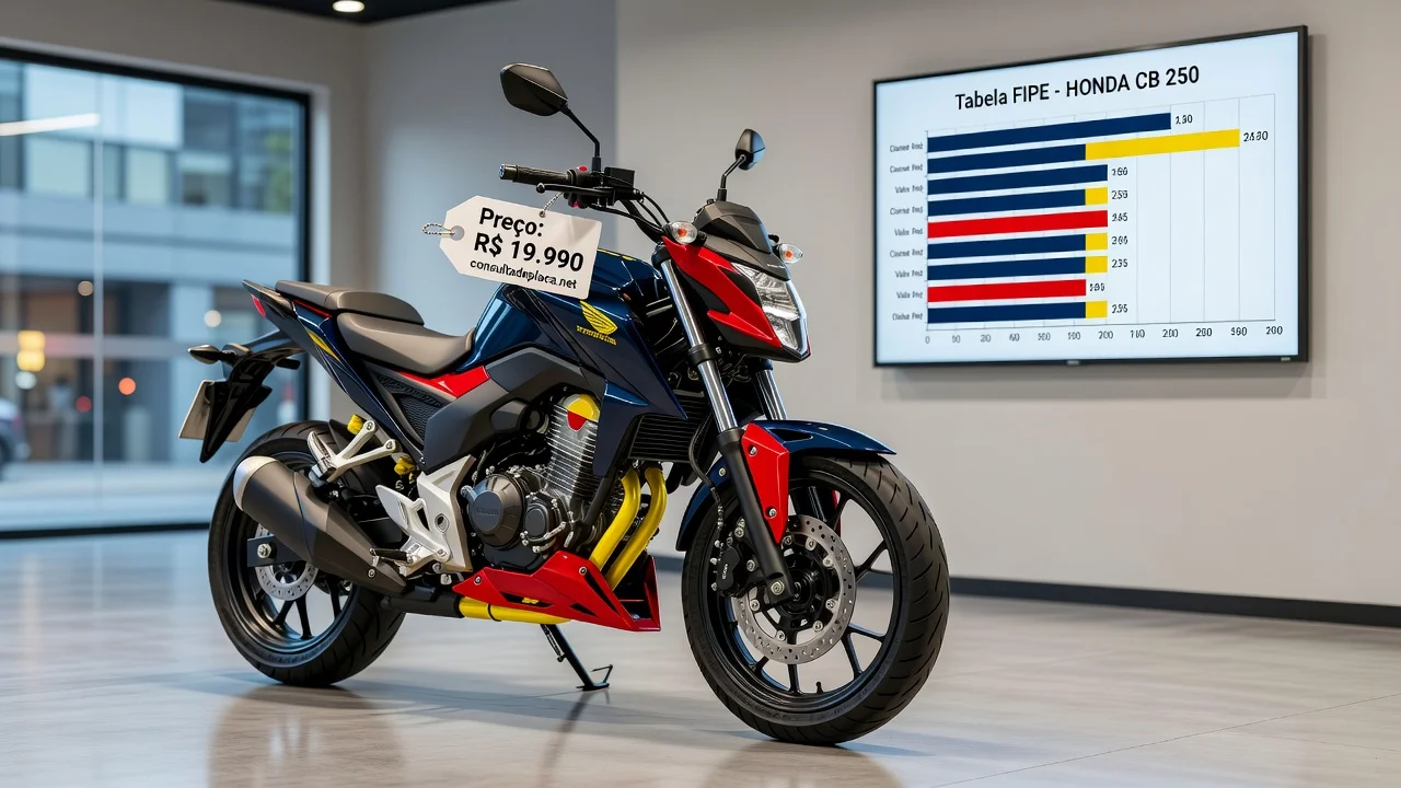 Tabela FIPE Cb 250 2018: Preço Atualizado e Quanto Vale