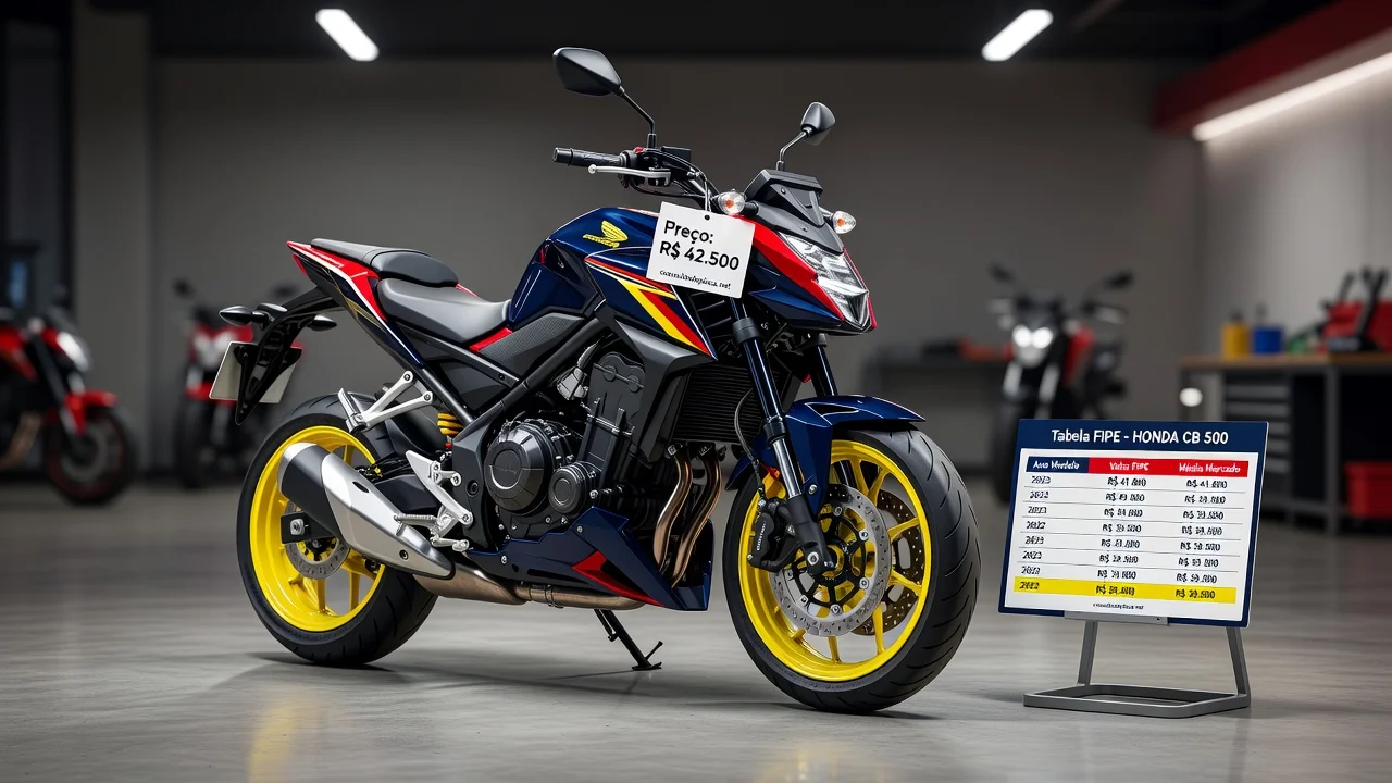 Tabela FIPE Cb 500 2015: Preço Atualizado e Quanto Vale