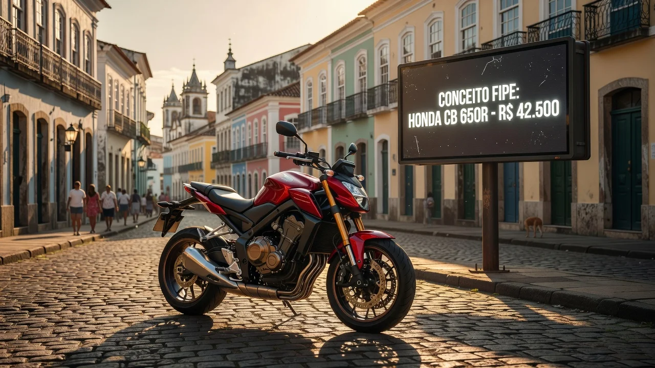 Tabela FIPE CB 650R (Honda): Preços 2026 por Ano e Versão