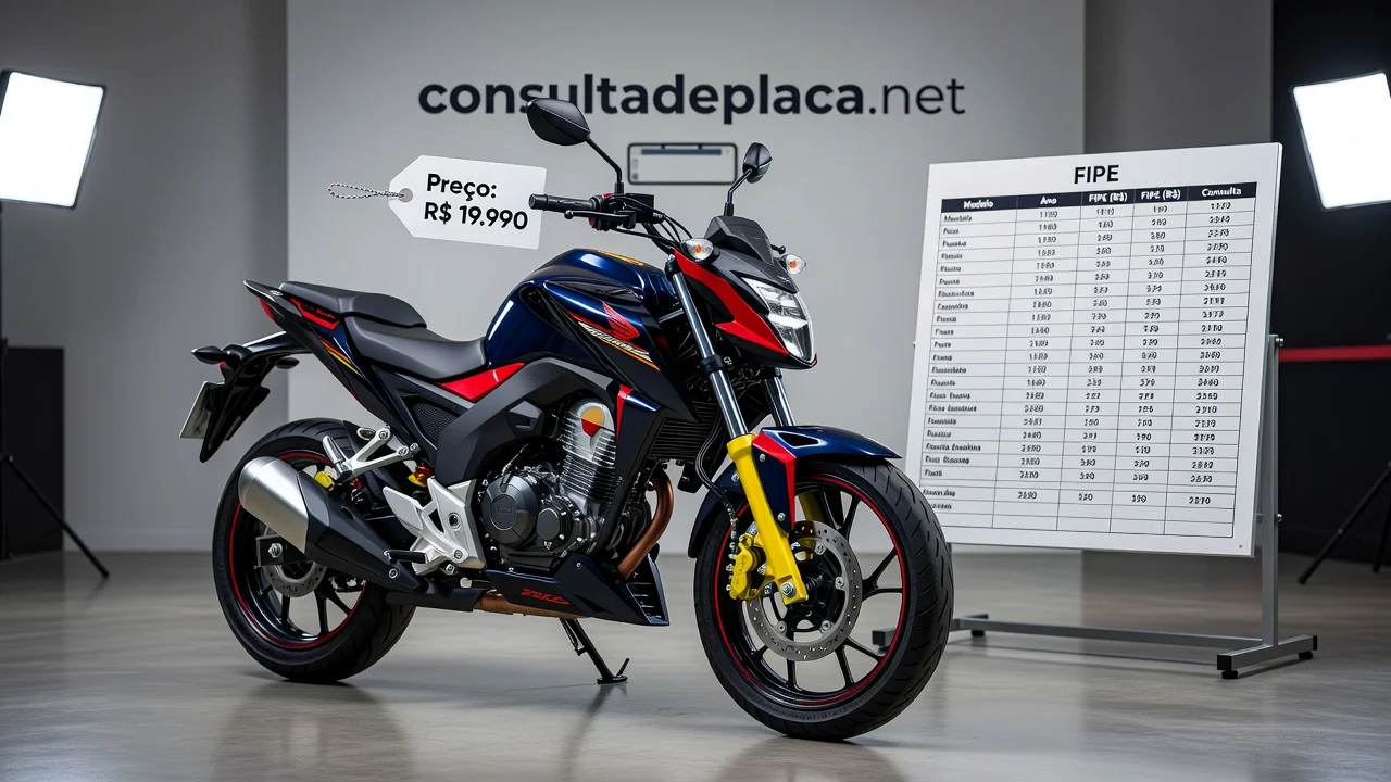 Tabela FIPE Cb Twister 2019: Preço Atualizado e Quanto Vale