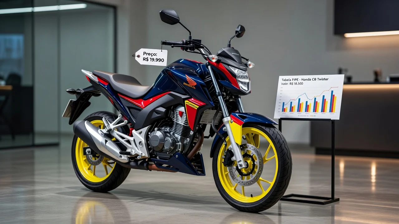 Tabela FIPE Cb Twister 2020: Preço Atualizado e Quanto Vale