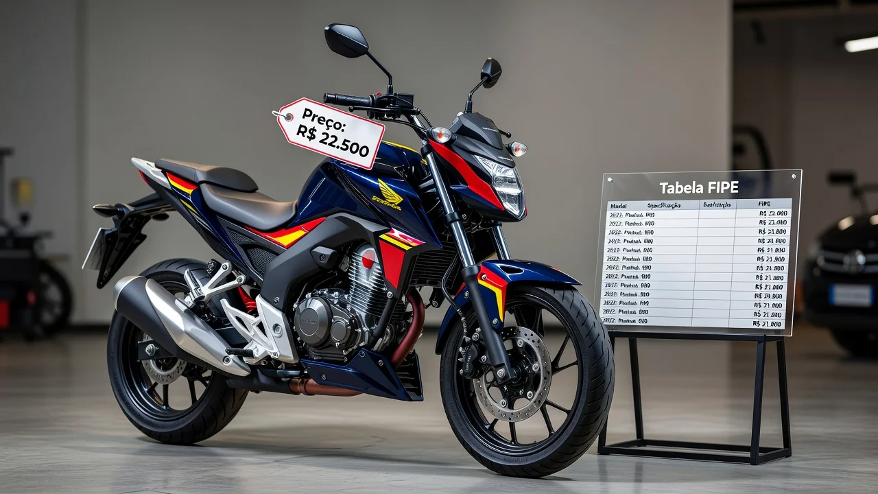 Tabela FIPE Cb Twister 2021: Preço Atualizado e Quanto Vale