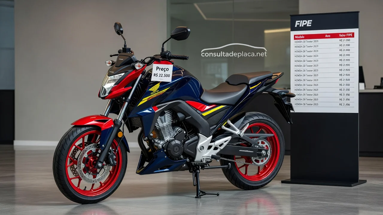 Tabela FIPE Cb Twister 2023: Preço Atualizado e Quanto Vale
