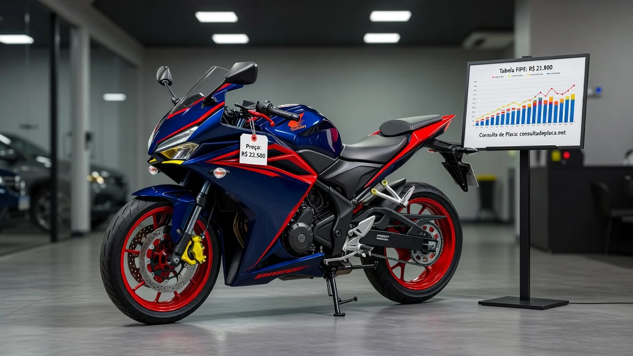 Tabela FIPE CBR 250R 2026: Preços por Ano e Como Consultar pela Placa