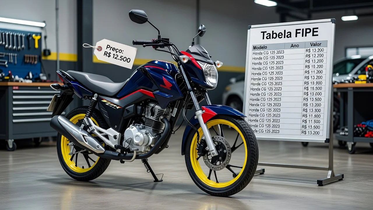 Tabela FIPE Cg 125 2008: Preço Atualizado e Quanto Vale