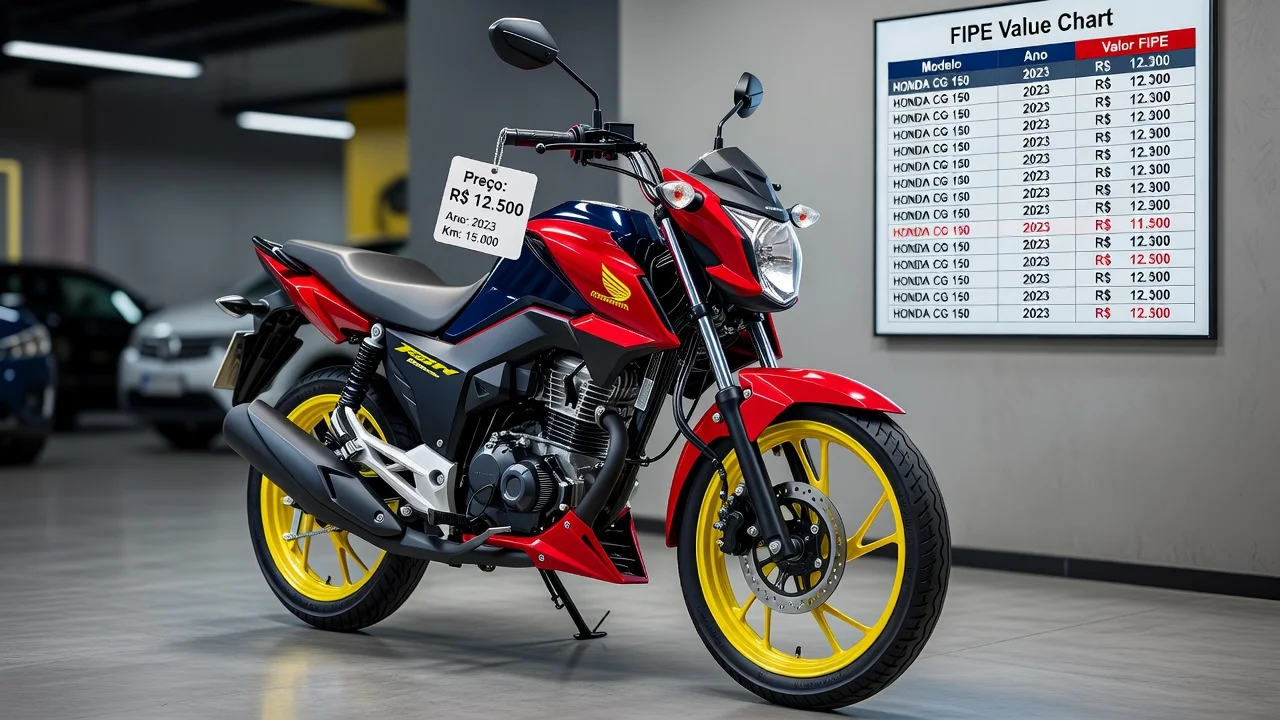 Tabela FIPE Cg 150 2005: Preço Atualizado e Quanto Vale