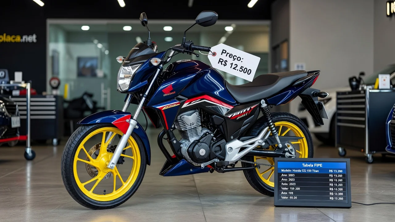 Tabela FIPE CG 150 Titan 2026: Preços por Ano e Como Consultar pela Placa
