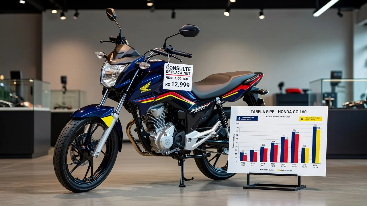 Tabela FIPE Cg 160 2020: Preço Atualizado e Quanto Vale