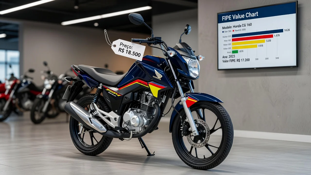 Tabela FIPE Cg 160 2022: Preço Atualizado e Quanto Vale