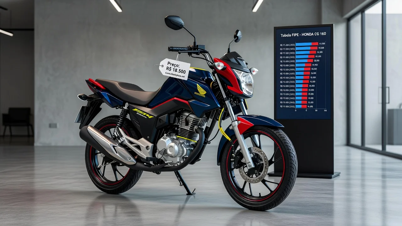 Tabela FIPE Cg 160 2023: Preço Atualizado e Quanto Vale