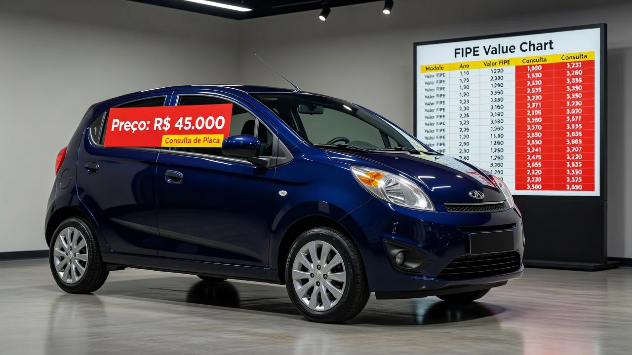 Tabela FIPE QQ 2026: Preços por Ano e Como Consultar pela Placa