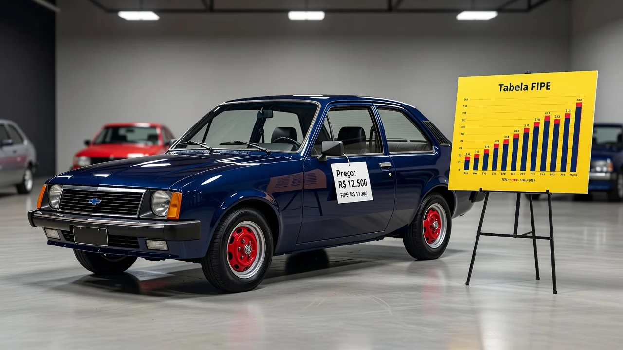 Tabela FIPE Chevette 2026: Preços por Ano e Como Consultar pela Placa