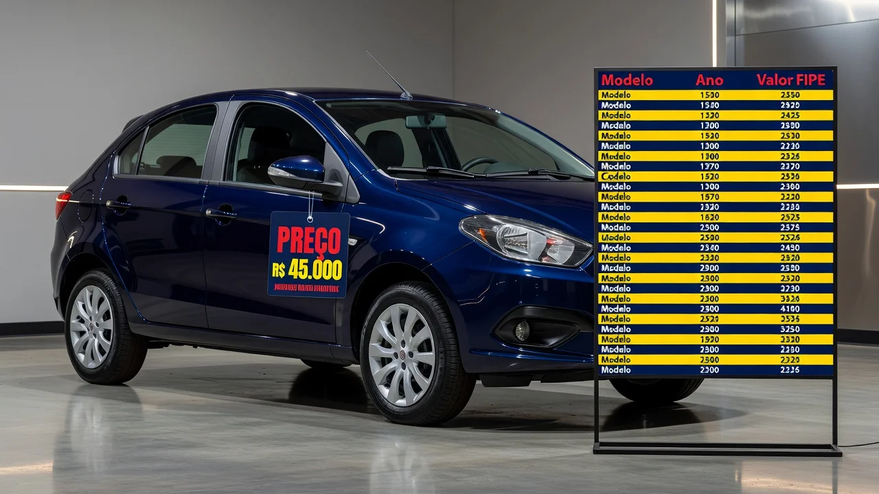 Tabela FIPE City 2020: Preço Atualizado e Quanto Vale