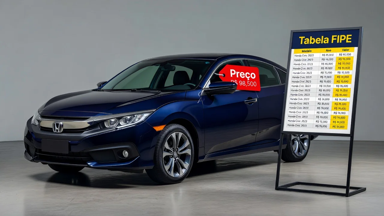Tabela FIPE Civic 2005: Preço Atualizado e Quanto Vale
