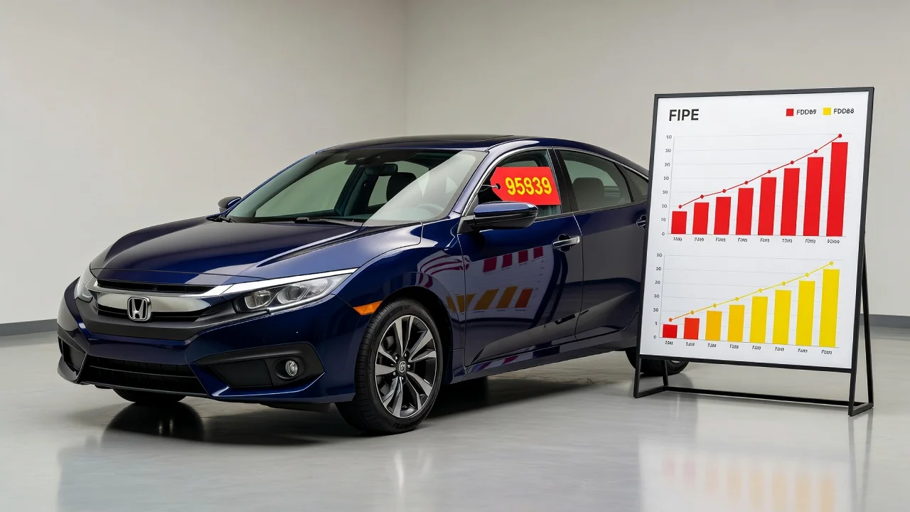 Tabela FIPE Civic 2017: Preço Atualizado e Quanto Vale