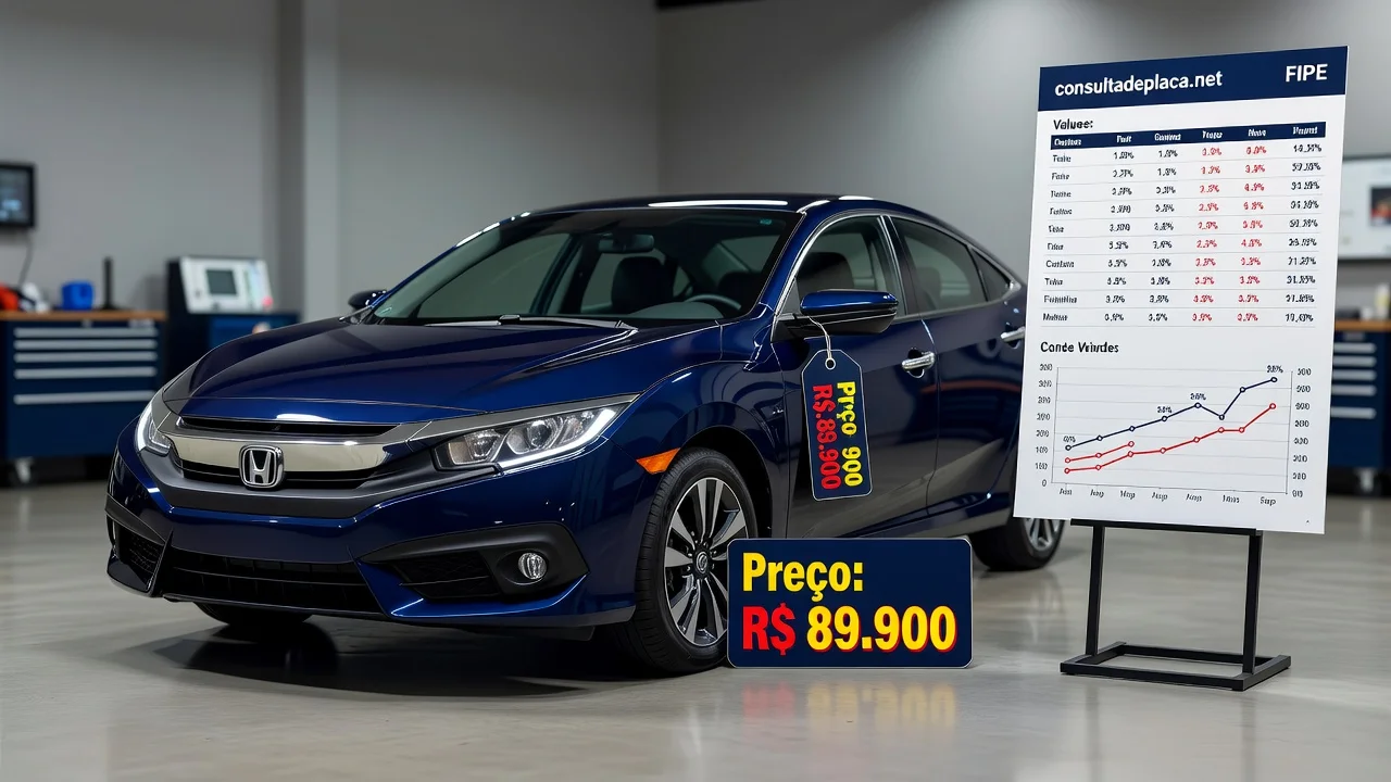 Tabela FIPE Civic Exr 2014: Preço Atualizado e Quanto Vale