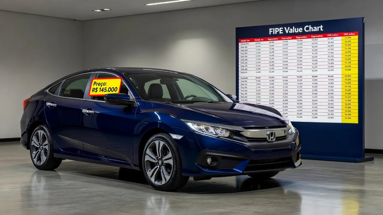 Tabela FIPE Civic Touring 2017: Preço Atualizado e Quanto Vale