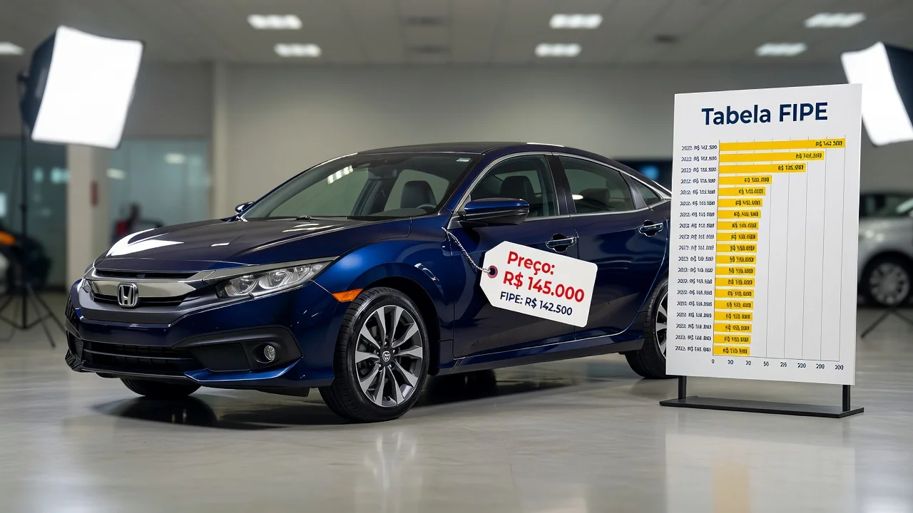 Tabela FIPE Civic Touring 2021: Preço Atualizado e Quanto Vale
