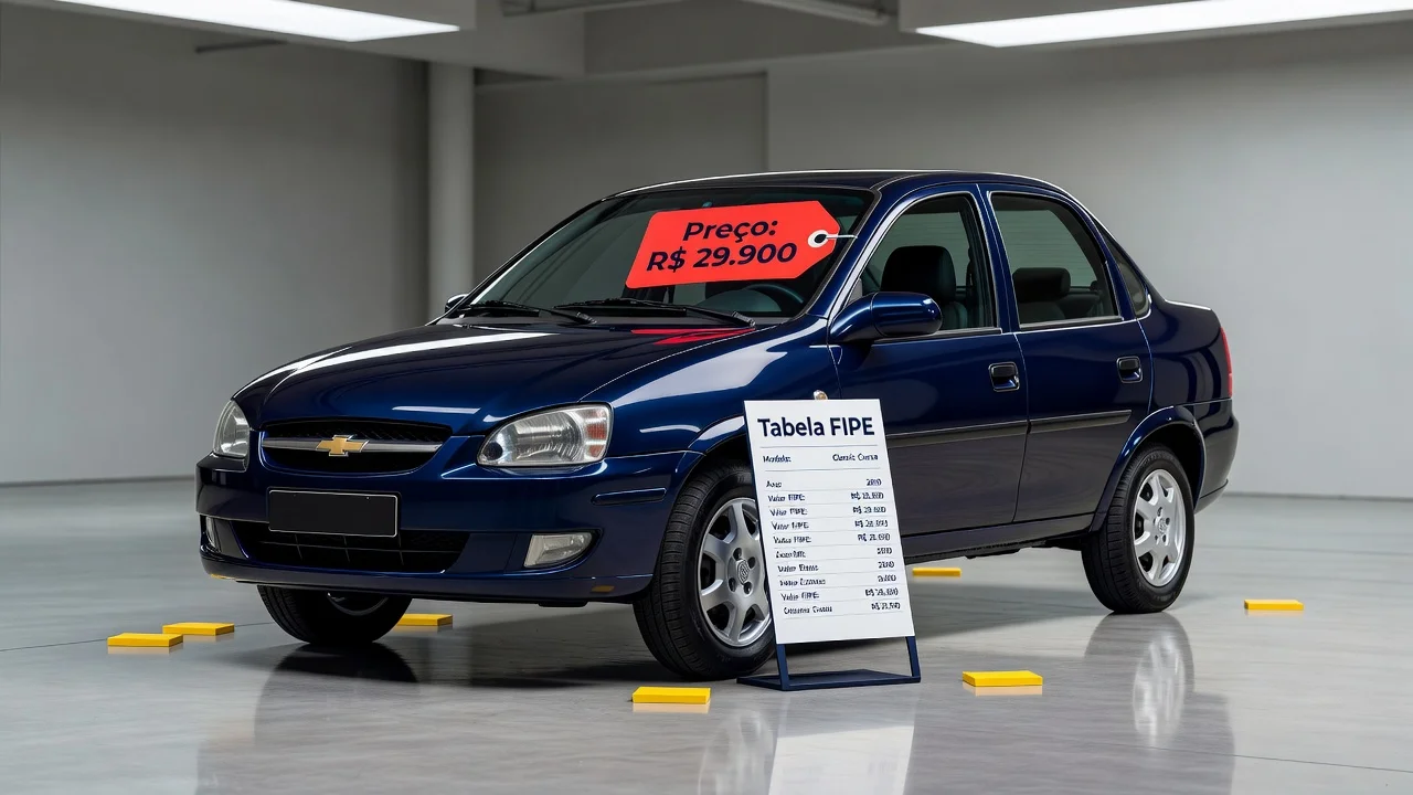 Tabela FIPE Classic Corsa 2006: Preço Atualizado e Quanto Vale