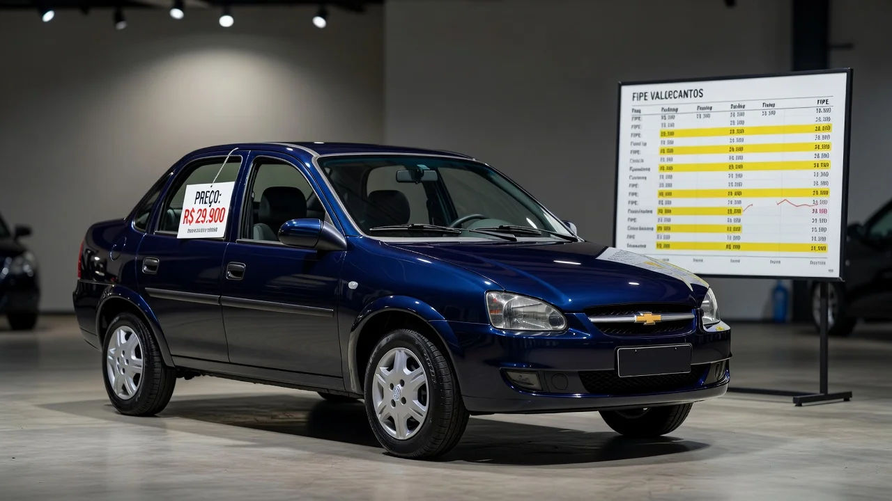 Tabela FIPE Classic Corsa 2009: Preço Atualizado e Quanto Vale