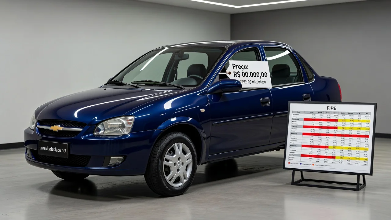 Tabela FIPE Classic Corsa 2011: Preço Atualizado e Quanto Vale