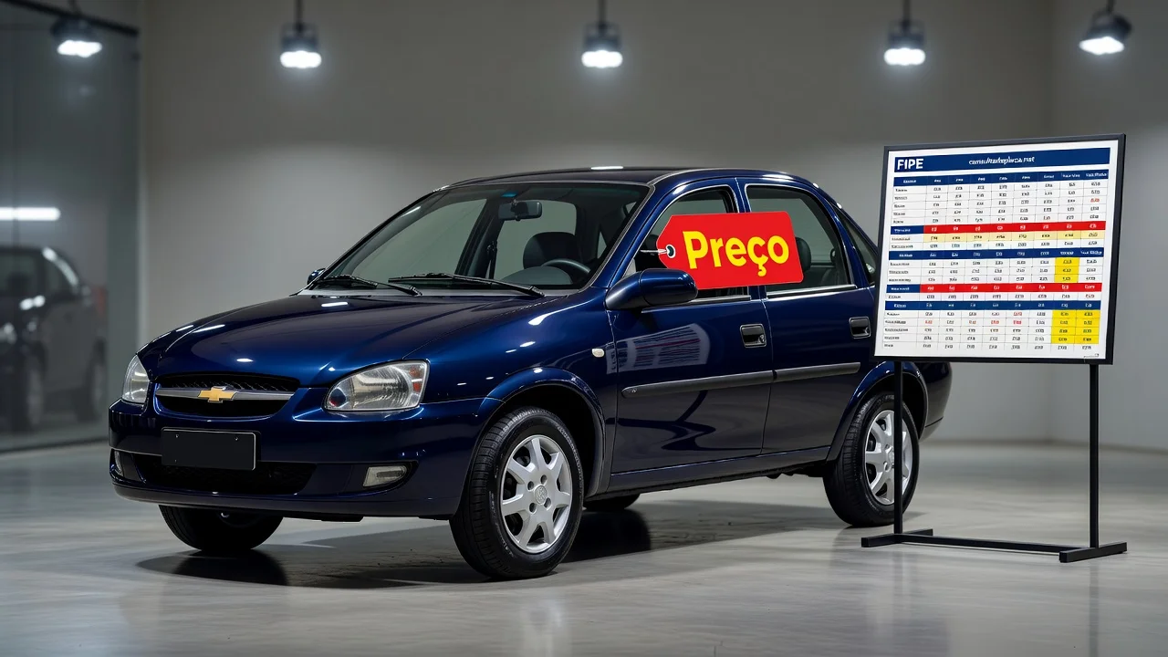 Tabela FIPE Classic Corsa 2012: Preço Atualizado e Quanto Vale