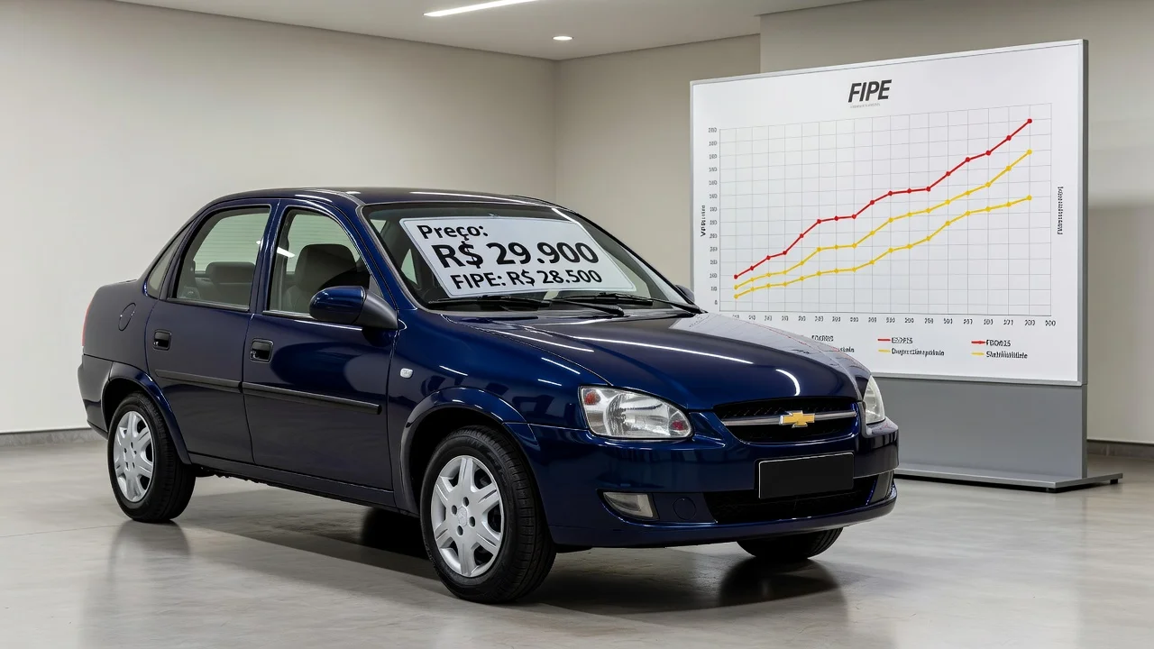 Tabela FIPE Classic Corsa 2015: Preço Atualizado e Quanto Vale
