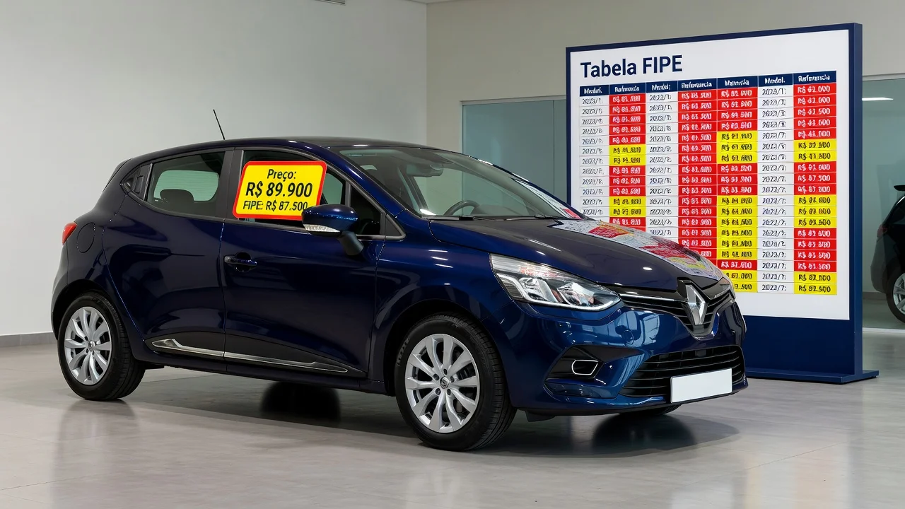 Tabela FIPE Clio 2001: Preço Atualizado e Quanto Vale