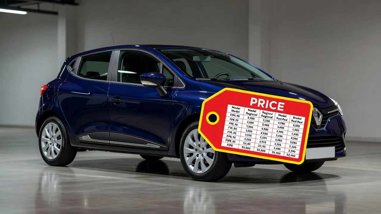 Tabela FIPE Clio 2007: Preço Atualizado e Quanto Vale