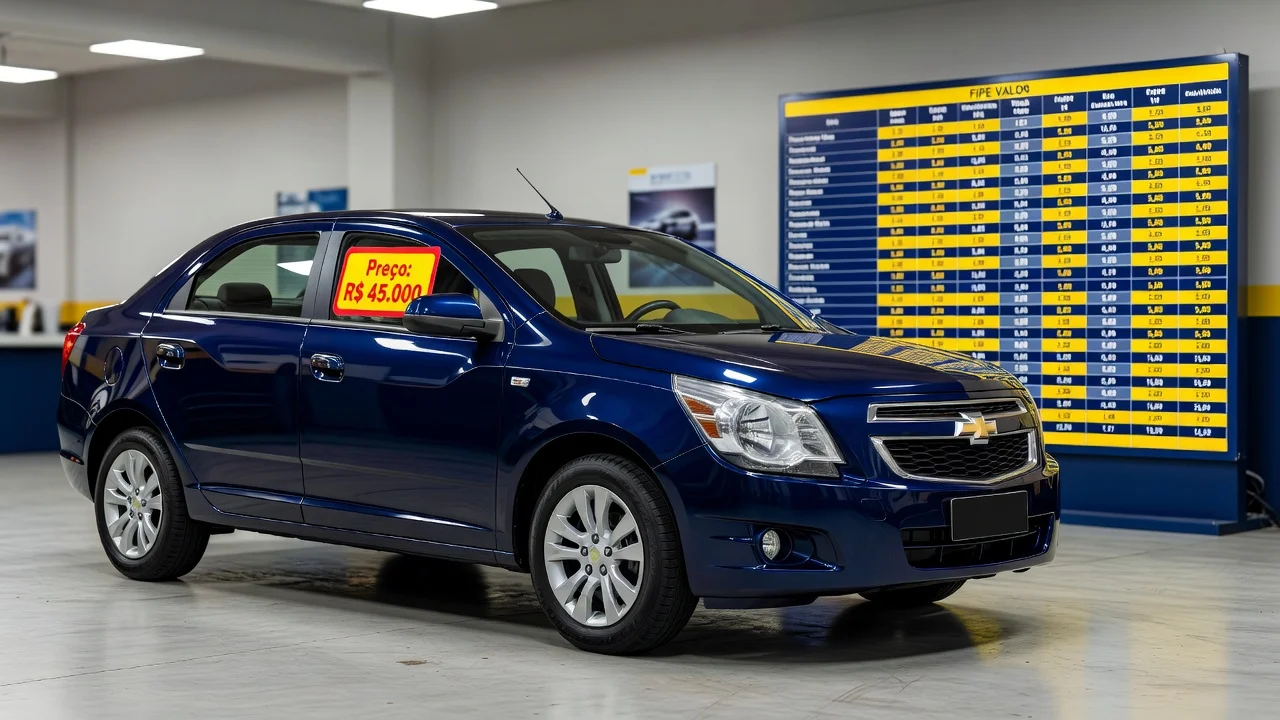 Tabela FIPE Cobalt 2013: Preço Atualizado e Quanto Vale