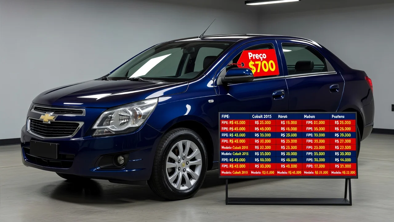 Tabela FIPE Cobalt 2014: Preço Atualizado e Quanto Vale
