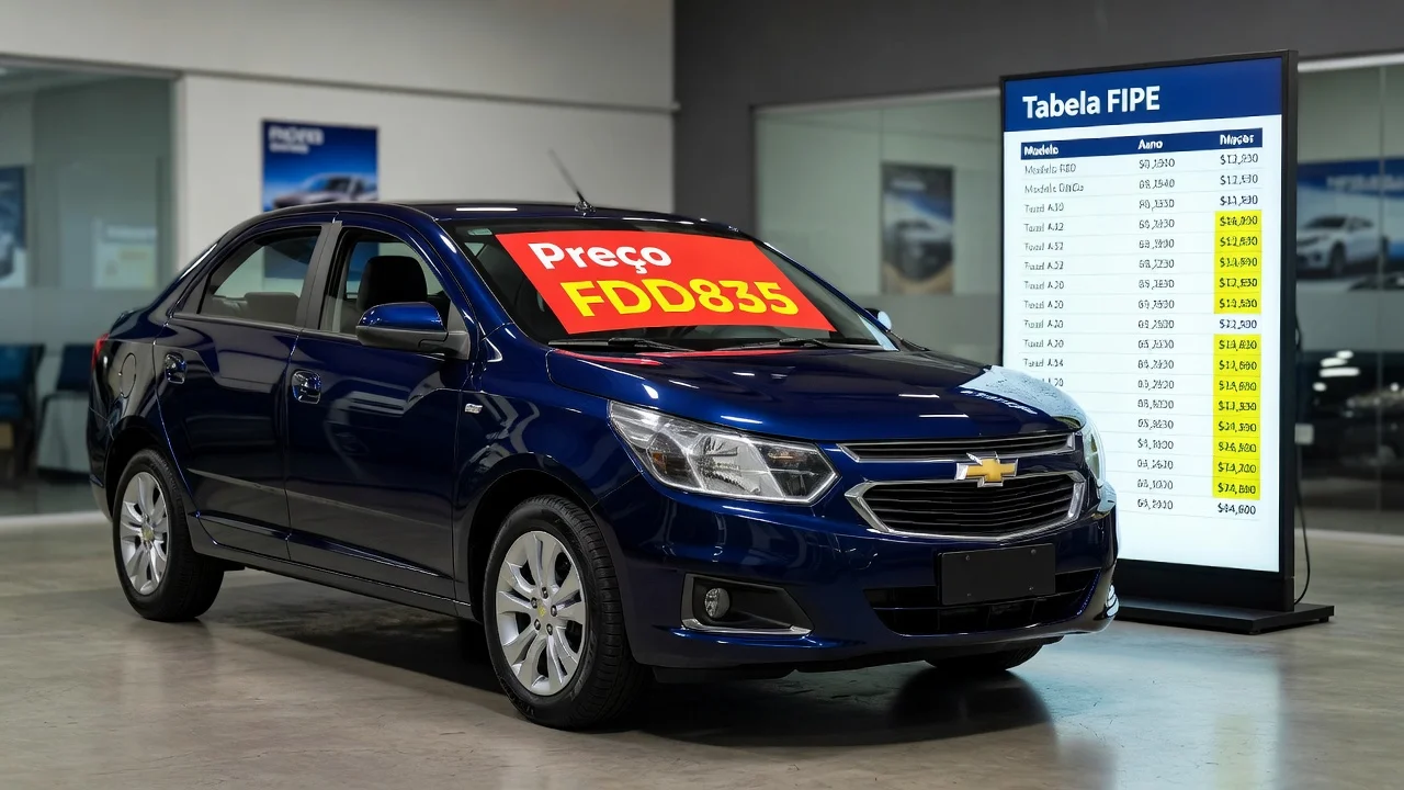 Tabela FIPE Cobalt 2019: Preço Atualizado e Quanto Vale