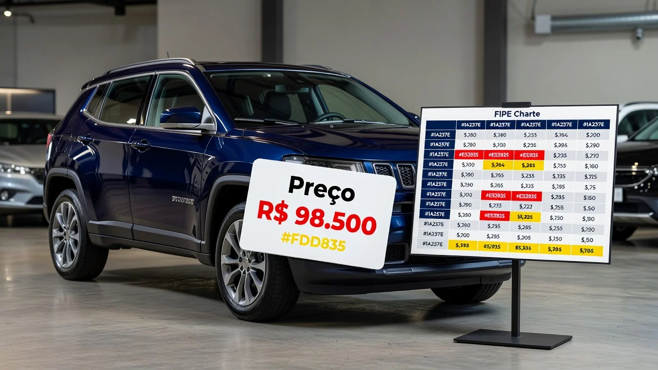 Tabela FIPE Compass 2018: Preço Atualizado e Quanto Vale
