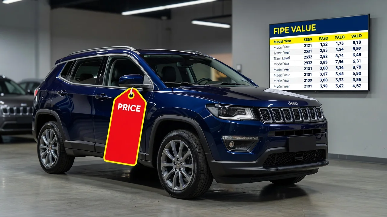 Tabela FIPE Compass 2021: Preço Atualizado e Quanto Vale