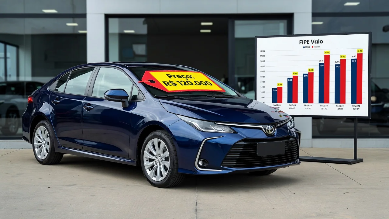 Tabela FIPE Corolla 2001: Preço Atualizado e Quanto Vale