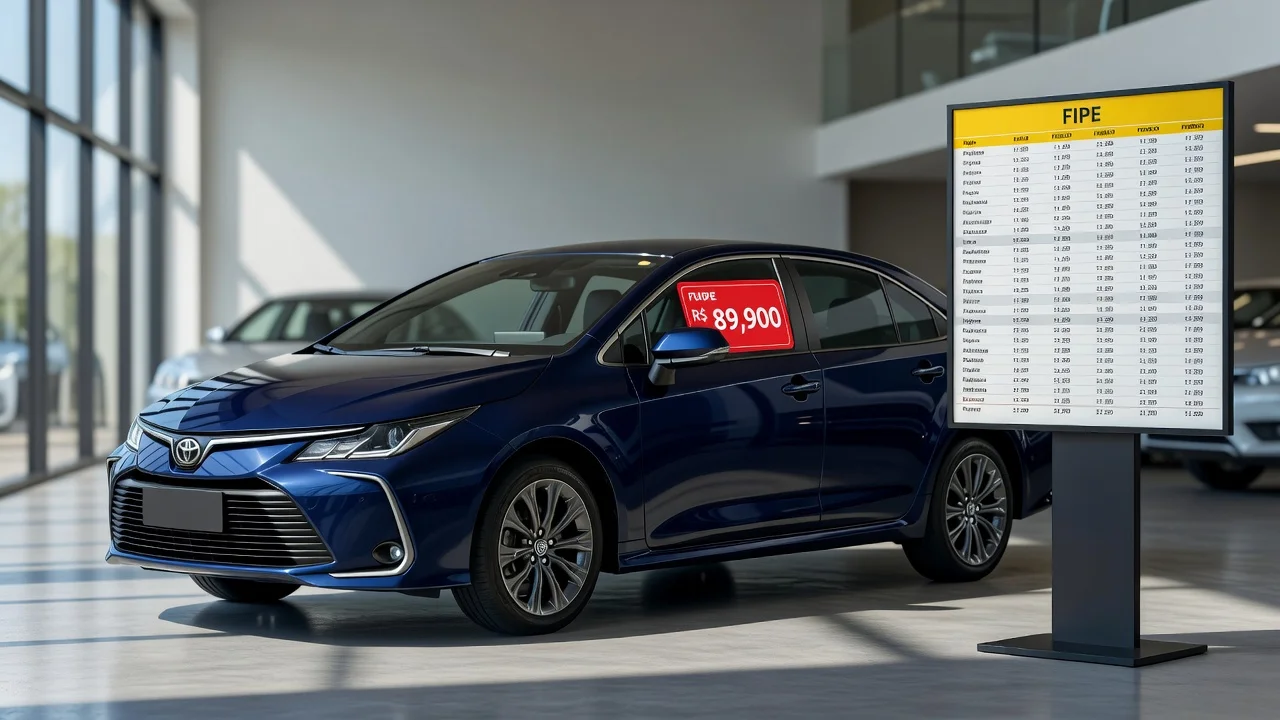Tabela FIPE Corolla 2007: Preço Atualizado e Quanto Vale