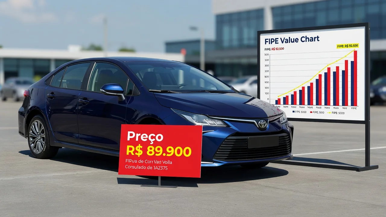 Tabela FIPE Corolla 2011: Preço Atualizado e Quanto Vale