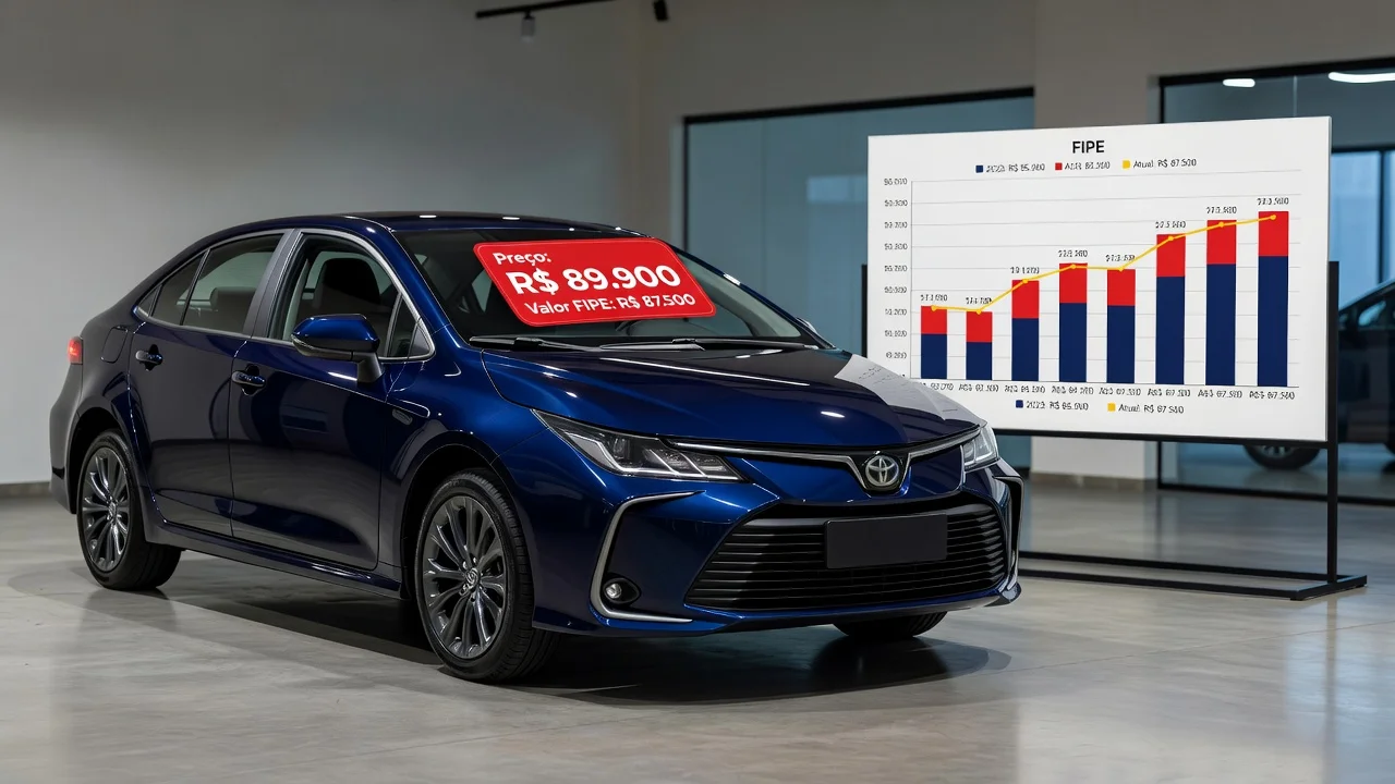 Tabela FIPE Corolla 2013: Preço Atualizado e Quanto Vale
