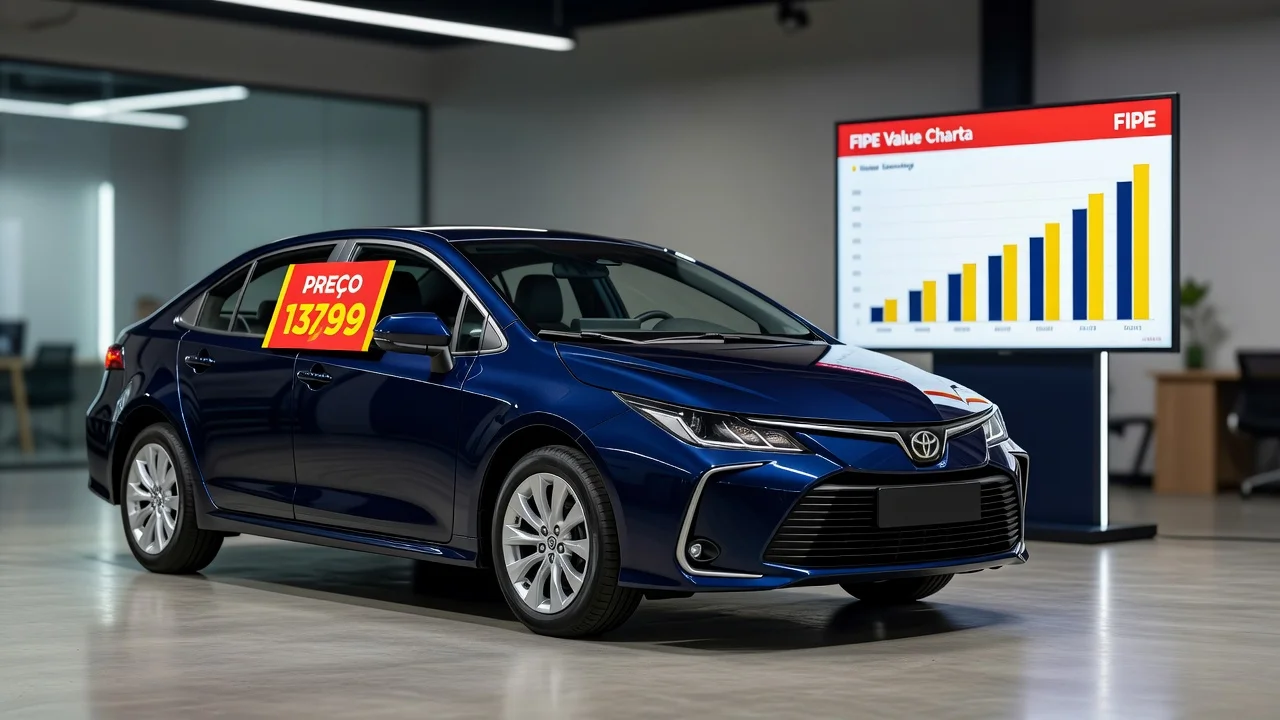 Tabela FIPE Corolla 2017: Preço Atualizado e Quanto Vale