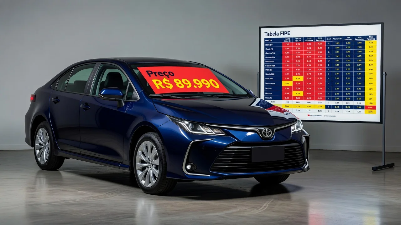 Tabela FIPE Corolla 2020: Preço Atualizado e Quanto Vale