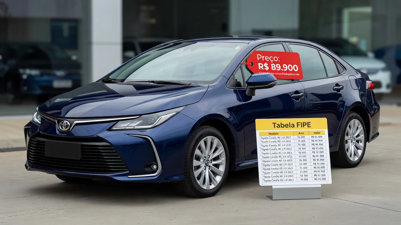 Tabela FIPE Corolla 2021: Preço Atualizado e Quanto Vale