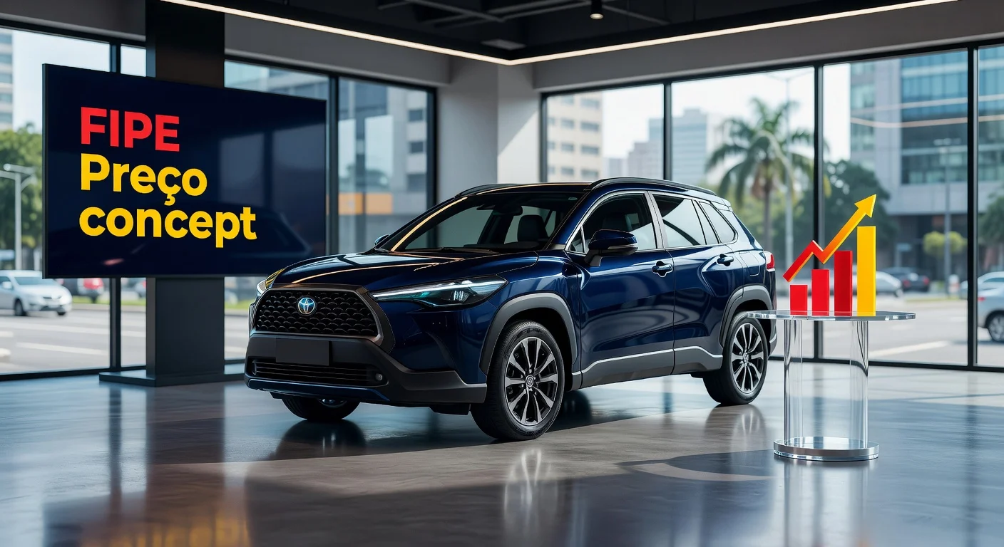 Tabela FIPE Corolla Cross (Toyota): Preços 2026 por Ano e Versão