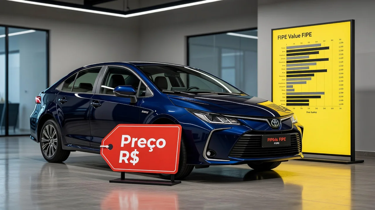 Tabela FIPE Corolla Hybrid 2026: Preços por Ano e Como Consultar pela Placa