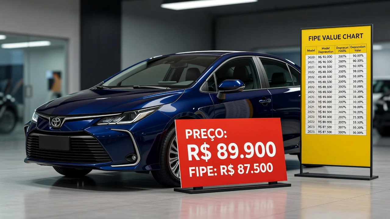 Tabela FIPE Corolla Seg 2006: Preço Atualizado e Quanto Vale
