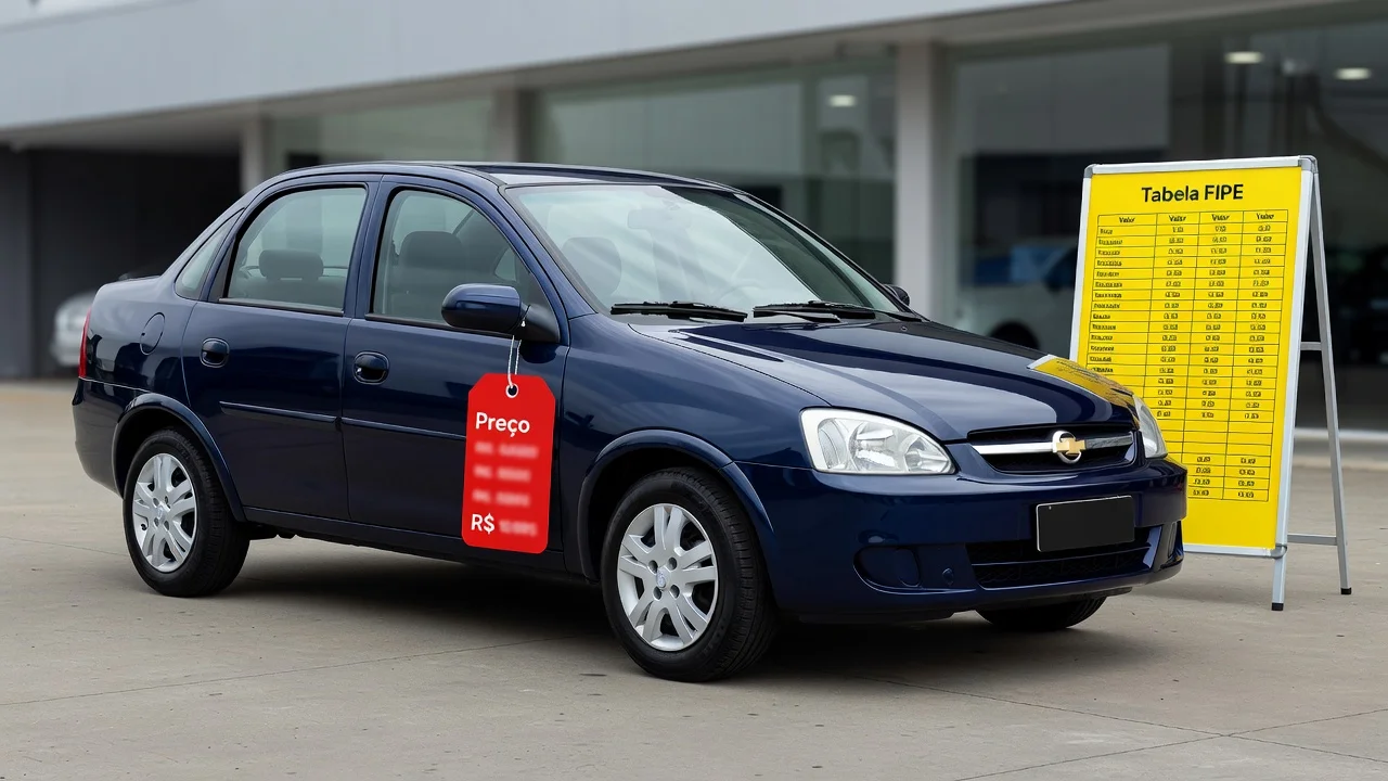 Tabela FIPE Corsa 2003: Preço Atualizado e Quanto Vale